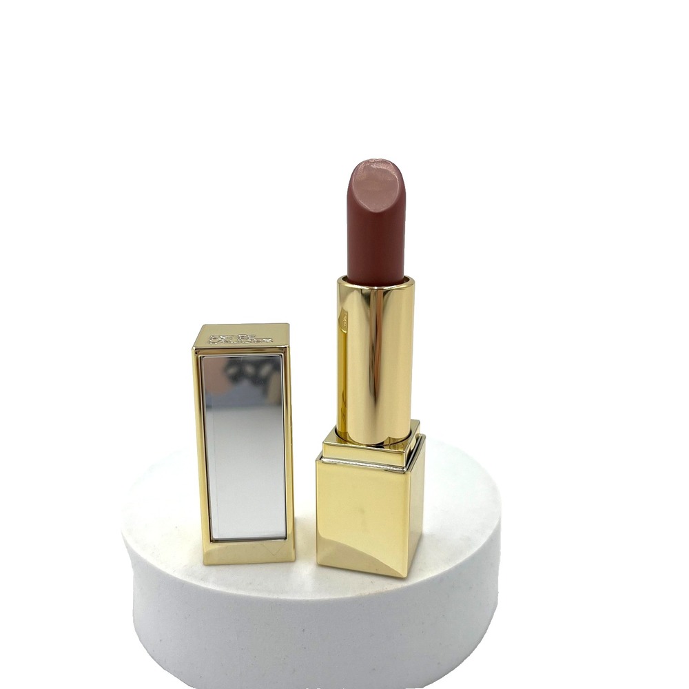 Estee Lauder Pure Color Envy Sculpting Lipstick 184 Knockout Nude Gold‎ Mirror